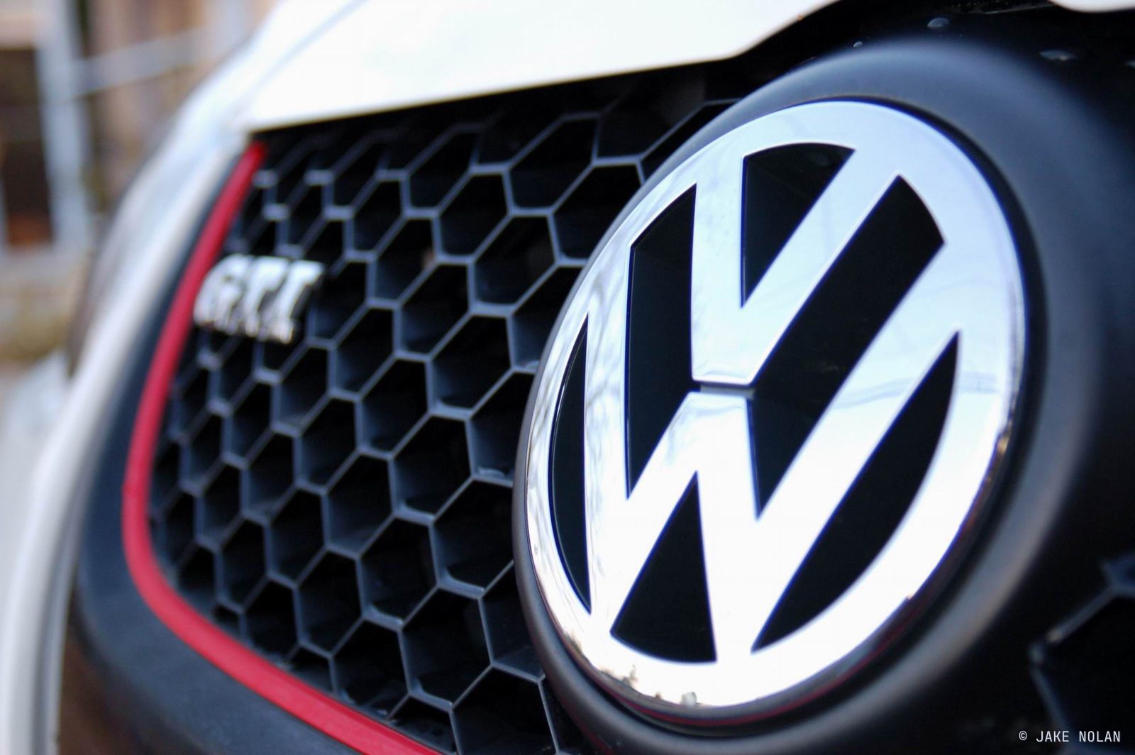 Closeup of Volkswagen Grill